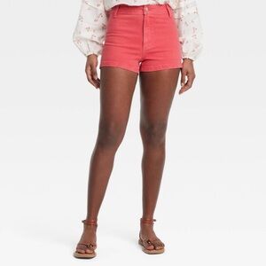 Universal Thread High Rise Sailor Denim Shorts